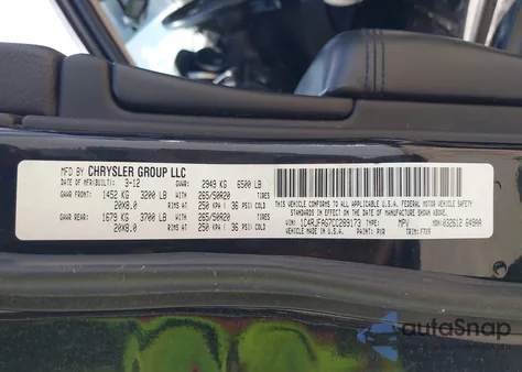 2012 Jeep Grand Cherokee Laredo from USA, damaged, VIN 1C4RJFAG7CC289173